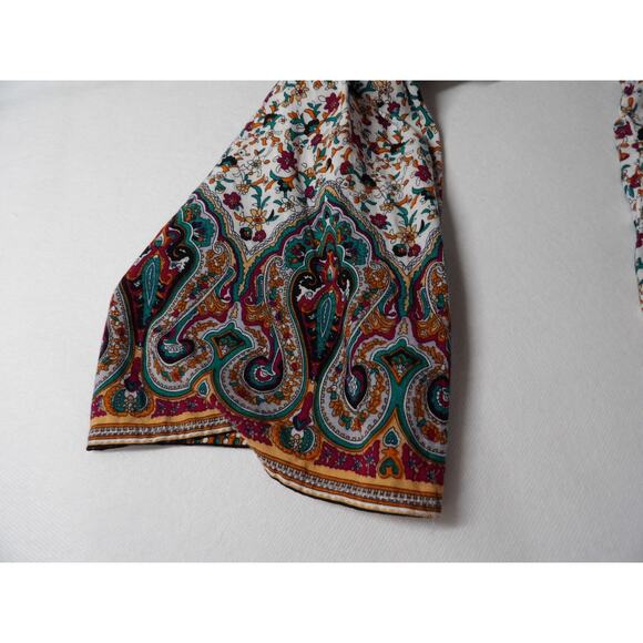 Spade & Heart Large Dress Shift Boho Hippie Bell Sleeve Floral Peasant - Picture 9 of 13